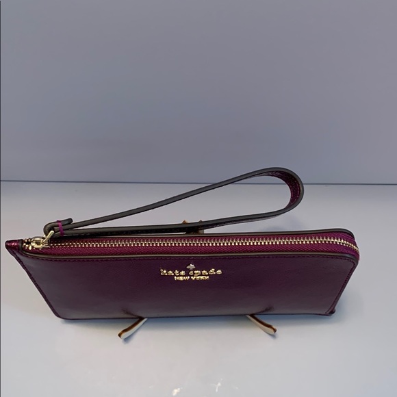Kate Spade Purple Wristlet